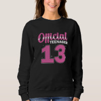 Girls Official Teenager 13 Birthday