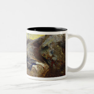 Girls on the Shore, c.1884-85 Two-Tone Coffee Mug