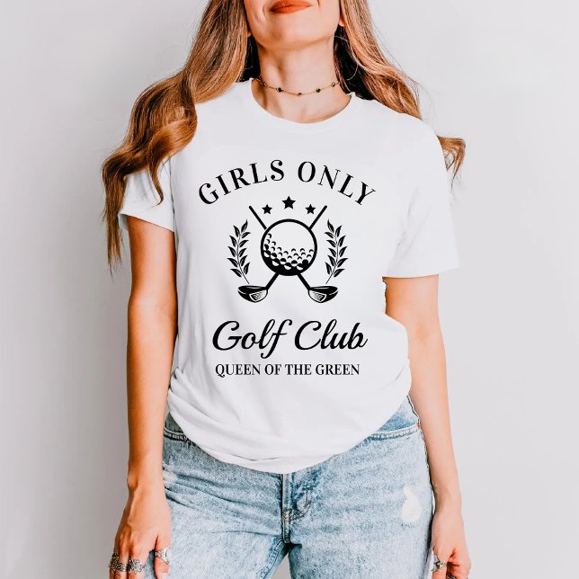 Girls Only Golf Club Mother's Day Gift Girls Golf T-Shirt (Creator Uploaded)
