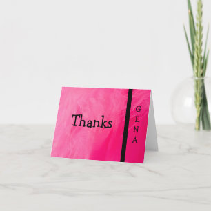 Girls Only Thank You Notes
