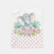 Girls Personalised Elephant Baby Blanket