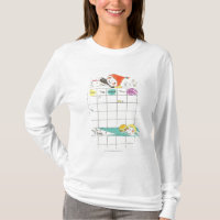 Girls playing by school and timetable