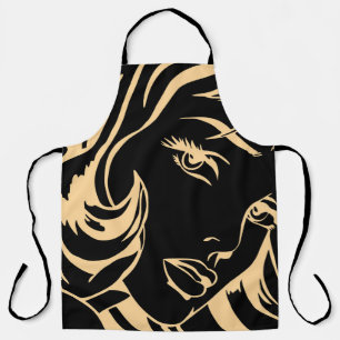 Girl's Portrait: Dismissed Hair Elegance Apron