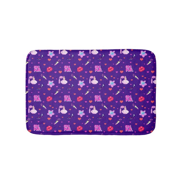 Girls Power Bath Mat (Front)