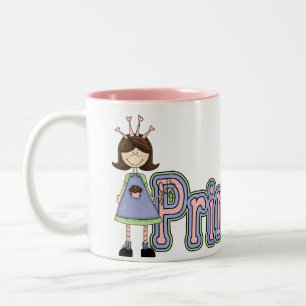 Girls Princess Birthday Mug - Princess Cupcake