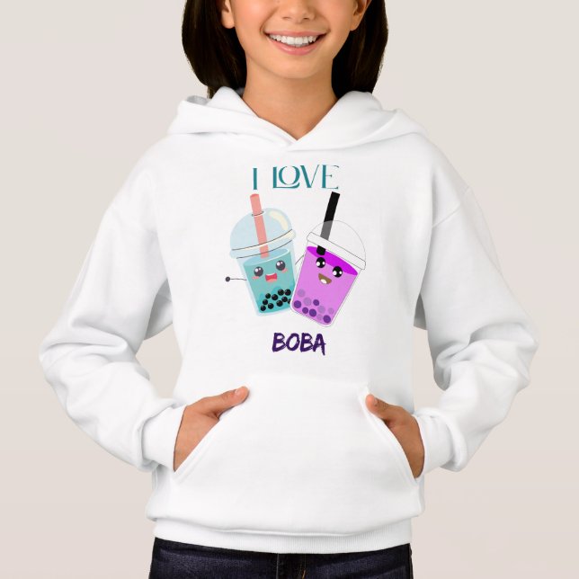 Girl's Pullover Hoodie (Front)