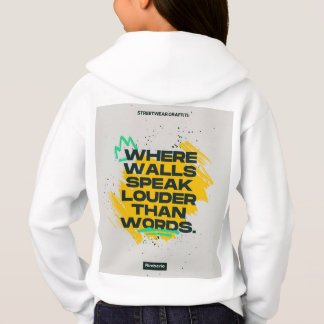 Girl's Pullover Hoodie