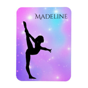 Girls Purple Gradient Magnet