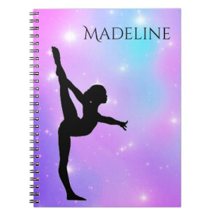 Girls Purple Gradient Notebook