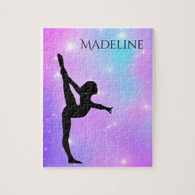 Girls Purple Gradient Notebook Jigsaw Puzzle (Vertical)