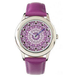 Girl's Purple Sundial Watch