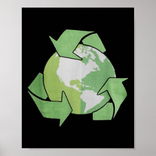 Girls Recycling, Recycling Kids, Recycle For Men Poster