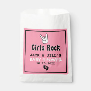 GIRLS ROCK Baby Shower Favour Bag