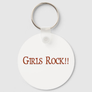 Girls Rock! Key Ring