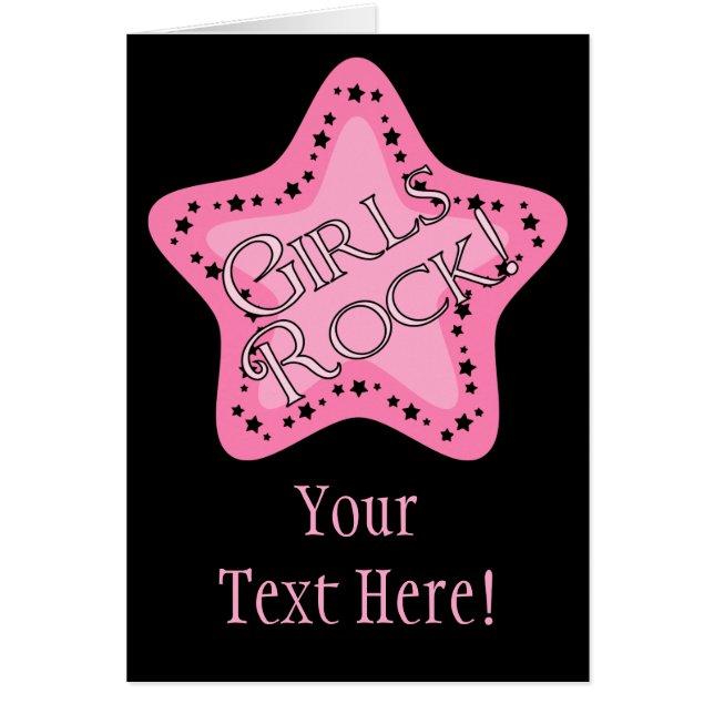 Girls Rock Pink Star (Front)