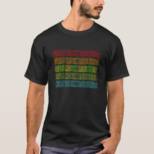 Girls Rock Robotics Shirt 70 s Vintage Robotics Te