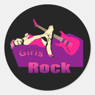 Girls Rock Sticker