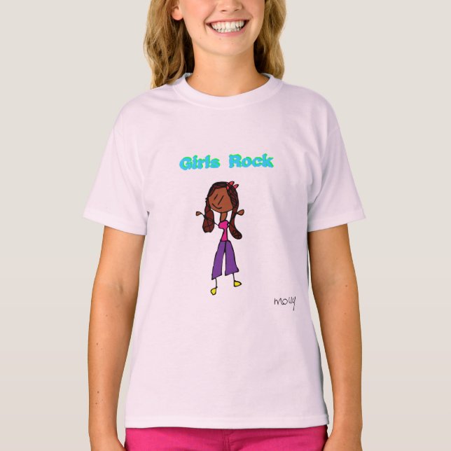 Girls Rock T-Shirt (Front)