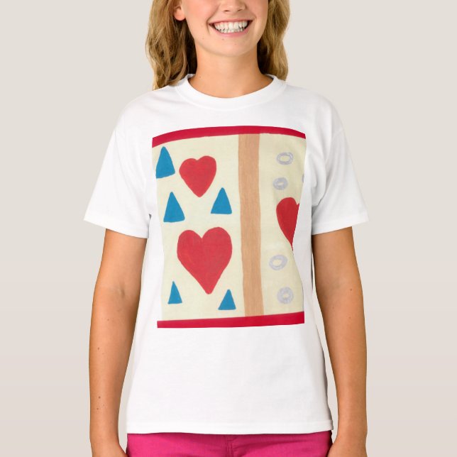 Girls' Ruffle T-shirt (Front)