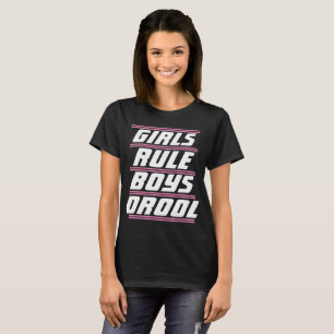 Girls Rule Boys Drool T-Shirt