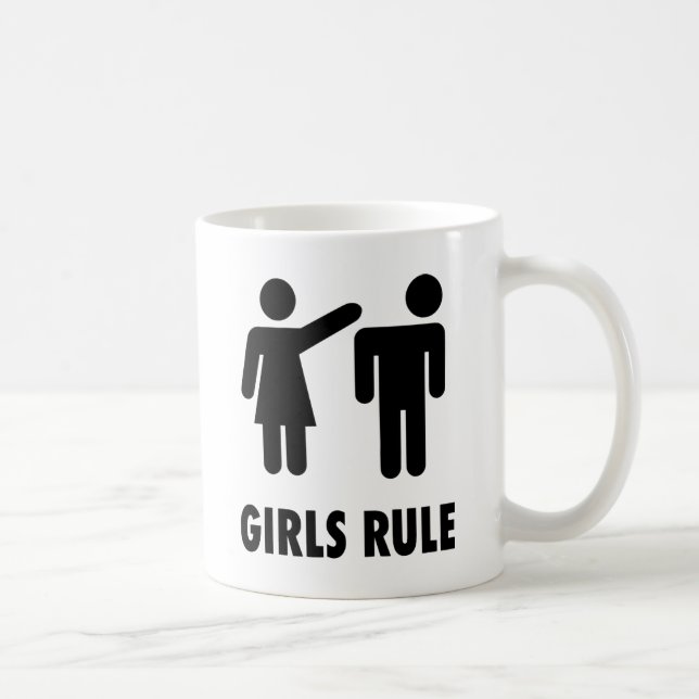 Girls Rule Coffee Mug (Right)