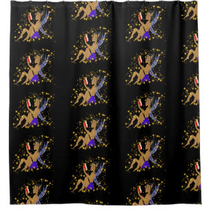 Girls Shower Fairy Shower Curtain