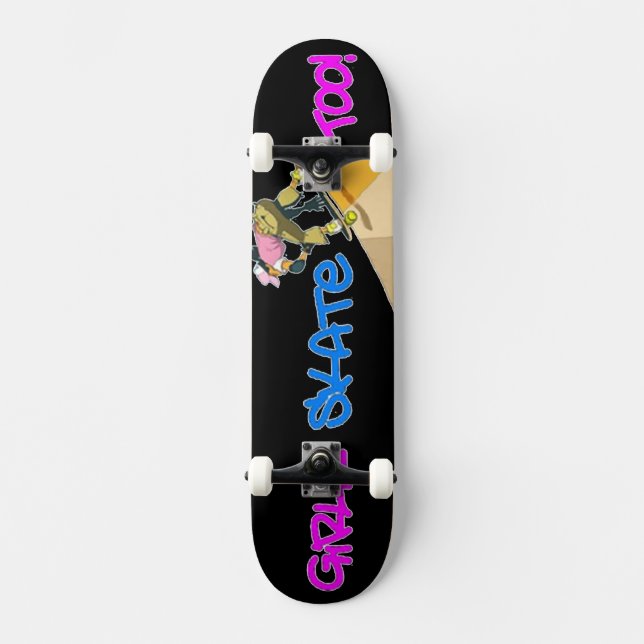 Girls Skate Too! Skateboard (Front)