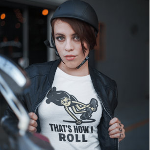 GIRLS SKATEBOARDING SKATEBOADER T-SHIRTS