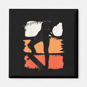 Girls Skateboarding Skateboarder Women Skater Skat Magnet