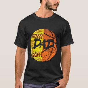 Girls Sketll Softll Funny Dad T-Shirt