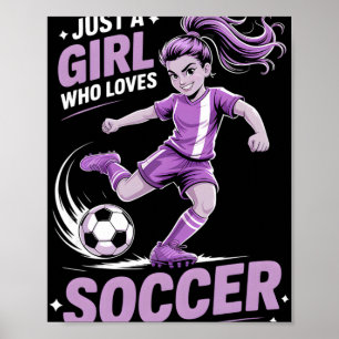 Girls Soccer _1 Poster
