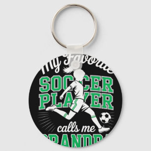 Girls Soccer Favourite Soccer Player Calls Me Gran Key Ring