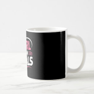 Girls Soccer Player A Girl With Goals Confidence M Coffee Mug