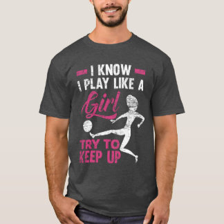 Girls Soccer Sport boy T-Shirt