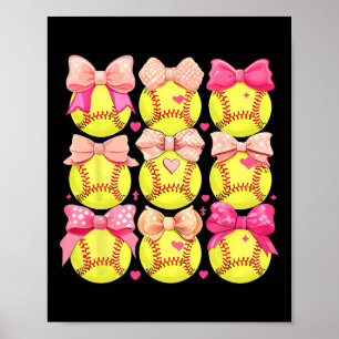 Girls Softll Shirt Pink Toddler Softll Tee Poster