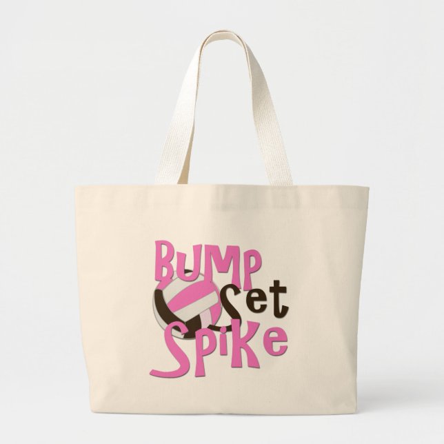 Girls Sports Large Tote Bag (Front)