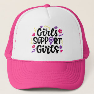 Girls Support Girls Trucker Hat