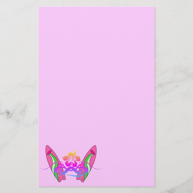 Girls Surfboard Stationery (Front)