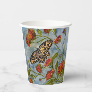 Girls Sweet Butterfly Birthday Paper cup