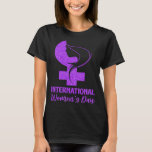 Girls Symbol International Womens Day 8th March Wo T-Shirt<br><div class="desc">Girls Symbol International Womens Day 8th March Womens Day</div>