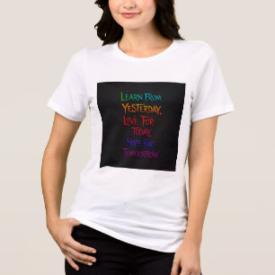 Girls t-shirt design  Tri-Blend shirt