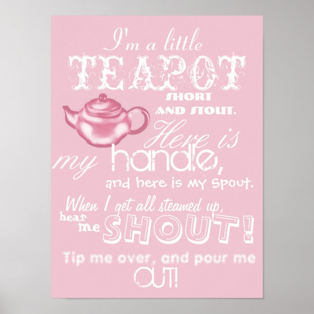 Girls tea party room decor (Front)