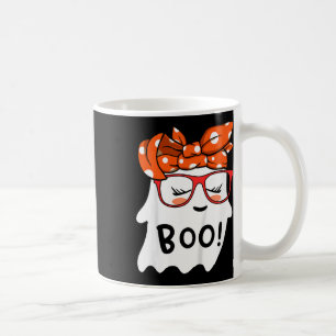 Girls Toddler Happy Halloween Ghost With Bandanna Coffee Mug