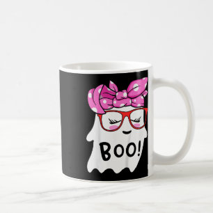 Girls Toddler Happy Halloween Ghost With Bandanna Coffee Mug