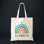 Girls Trendy Whimsical Rainbow Cartoon Name Kids Tote Bag<br><div class="desc">Girls Trendy Whimsical Rainbow Cartoon Name Kids Tote Bag
For more advanced customisation of this design,  Please click the "Customise" button above</div>