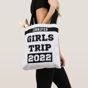 Girls Trip 2022 Girls Weekend Getaway Vacation Tote Bag