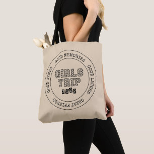 Girls Trip 2022 Girls Weekend Vacation Getaway Tote Bag