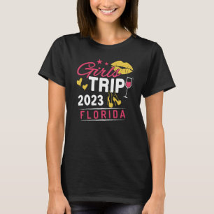 Girls Trip 2023 Florida Weekend Travel Group Match T-Shirt