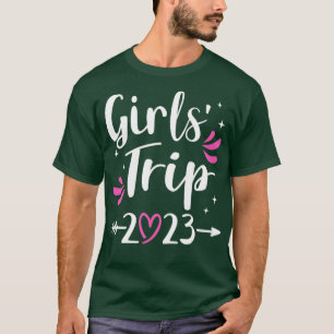 Girls trip 2023 weekend with heart T-Shirt