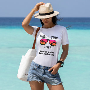 Girl's Trip 2024 Customisable Colours and Text T-Shirt